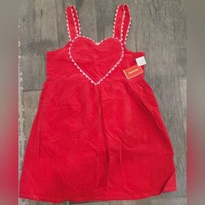 Gymboree New With Tag Valentines Cutie Line Pinafore